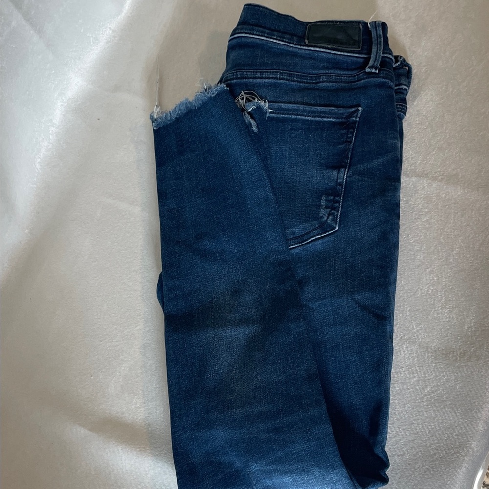 Express Dark Blue Skinny Jeans